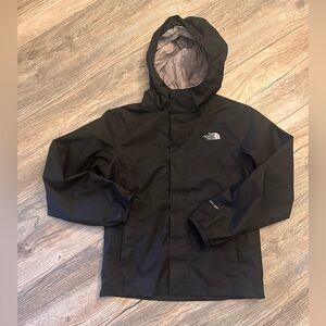 The North Face Kids Black Raincoat Size Small 7/8 Dryvent Youth Boys Girls